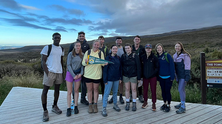 study abroad with brockport pennant