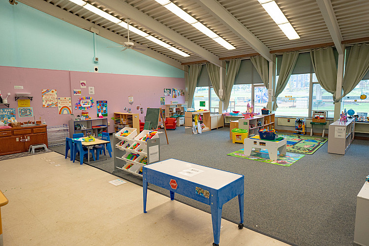 Wideshot of a classroom