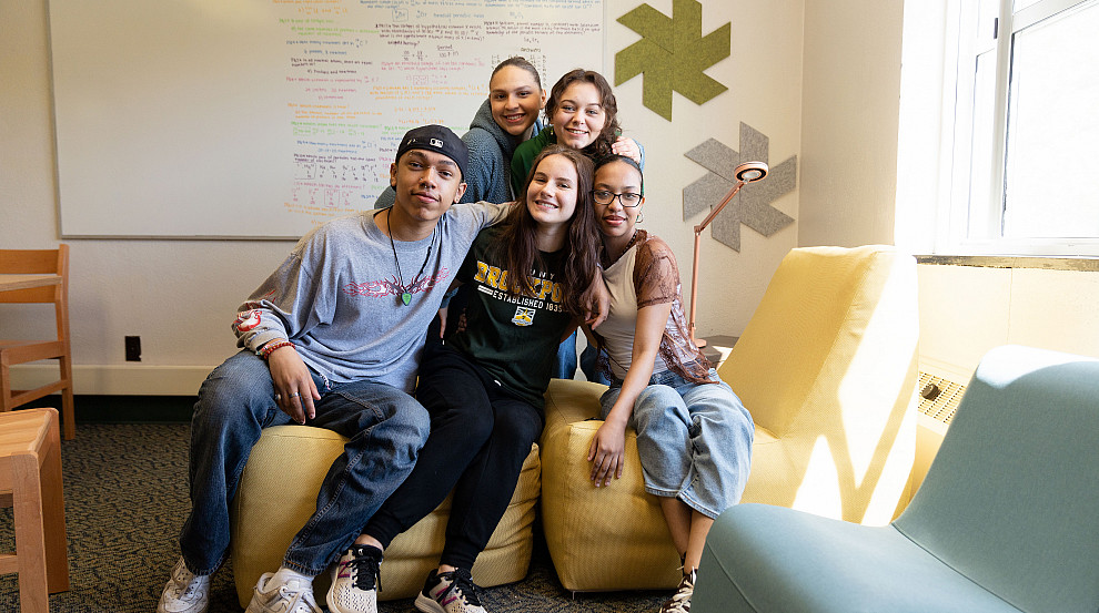 Photo of students pictured together