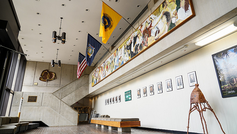 Allen Administration Building lobby 
