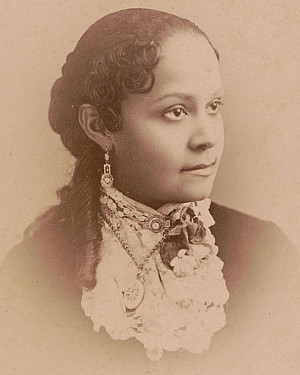 Fannie Barrier Williams headshot.