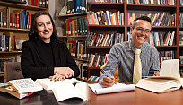 Professors Elizabeth Garner Masarik and Milo Obourn