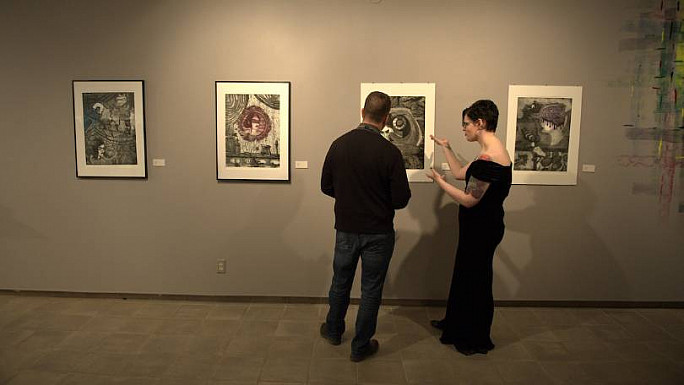Senior art gallery