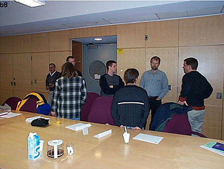 ChemClub visits SUNY Buffalo to learn about their graduate program in the Fall of 2000.