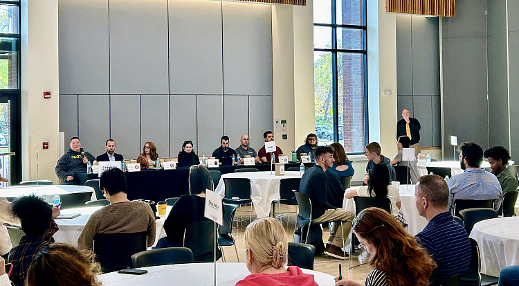Students at the Fall 2024 Careers in Computing Event