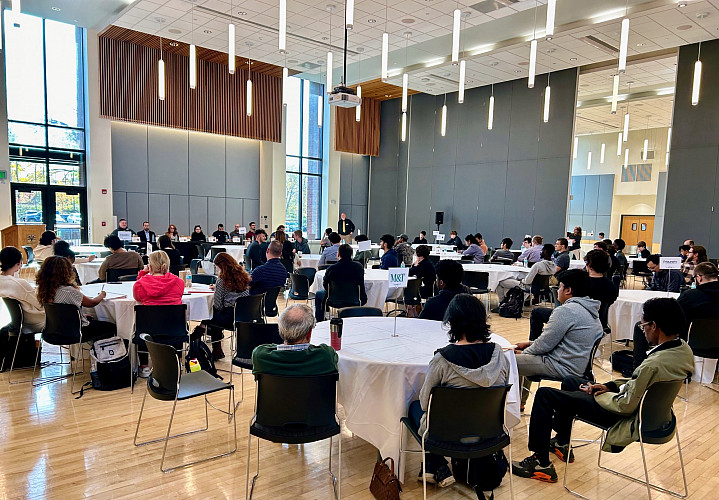 Students at the Fall 2024 Careers in Computing Event