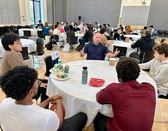 Students at the Fall 2024 Careers in Computing Event