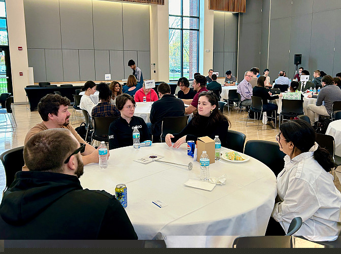 Students at the Fall 2024 Careers in Computing Event