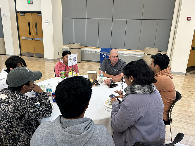 Students at the Fall 2024 Careers in Computing Event