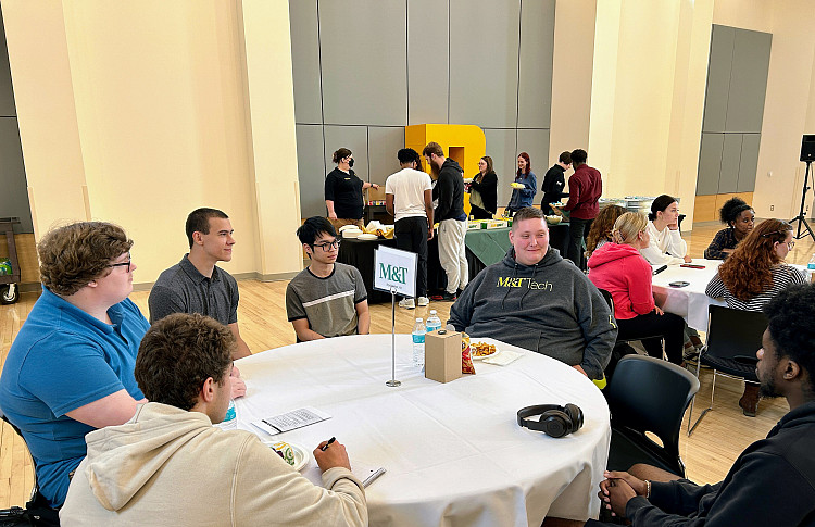 Students at the Fall 2024 Careers in Computing Event