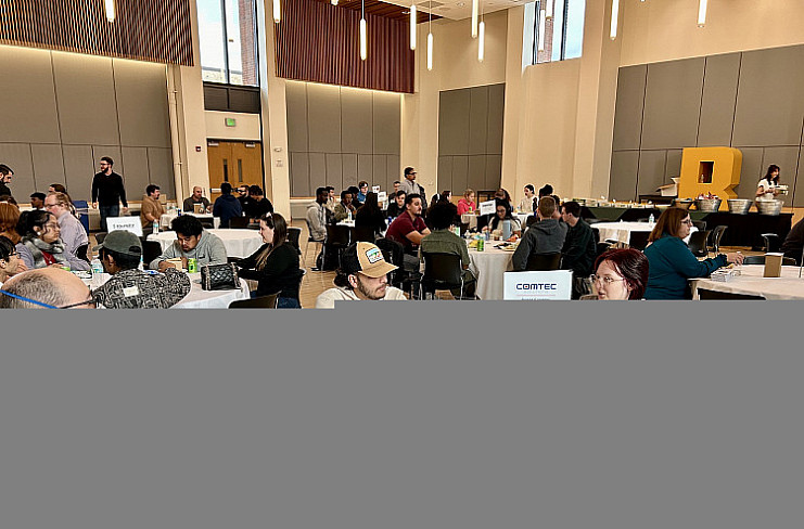 Students at the Fall 2024 Careers in Computing Event