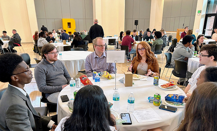 Students at the Fall 2024 Careers in Computing Event