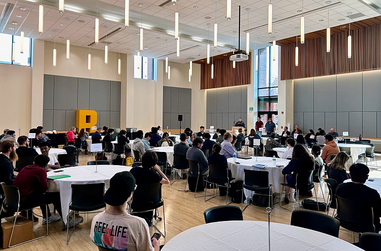 Students at the Fall 2024 Careers in Computing Event