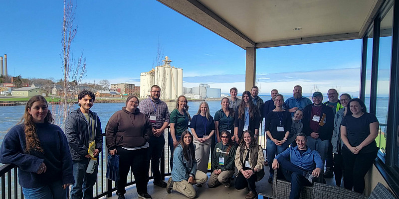 Staff, students, and alumni from the Department of Environmental Science & Ecology attended the NYSWF Annual Conference and Meeting i...