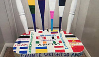 Seat at the Table by Samantha Holmes, WGS 22. Photo taken from the JoER