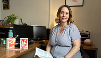 Veronica Droser in her office