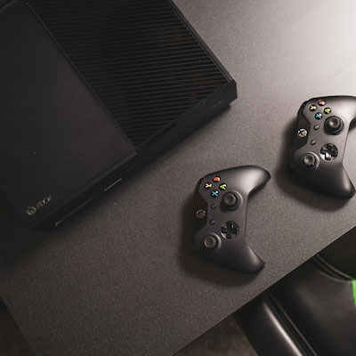 Xbox One and two controllers