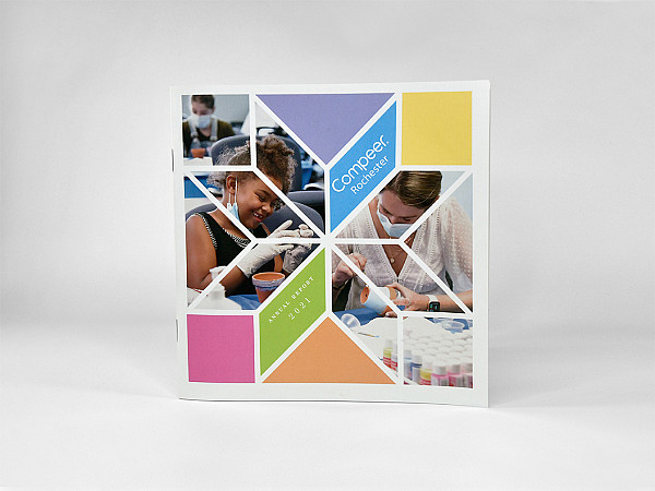 Compeer Rochester 2021 Annual Report cover.