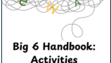 Cover of book: Big 6 Handbook: Activities to Support Literacy in New York State