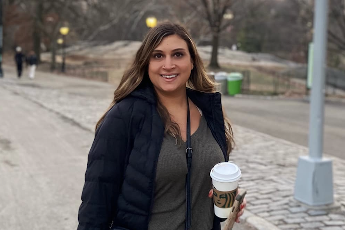 Photo of Missy Feola on the street