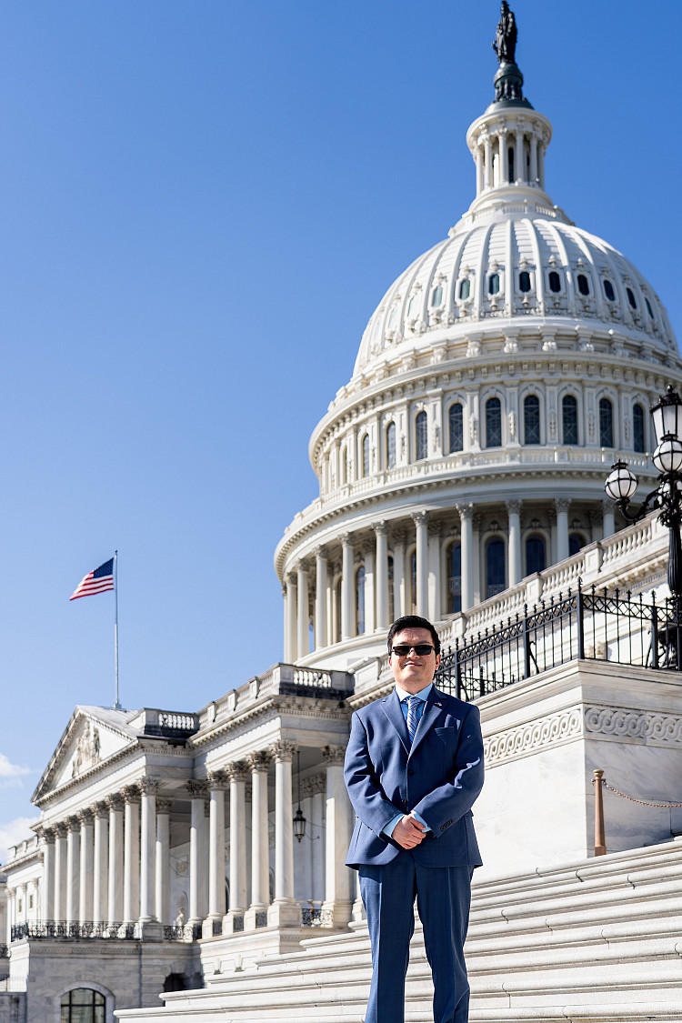Standing on Capitol Hill