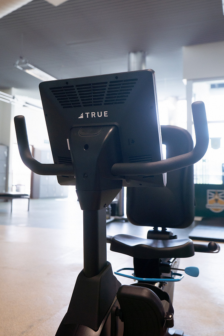New equipment in the Fitness Center at SUNY Brockport