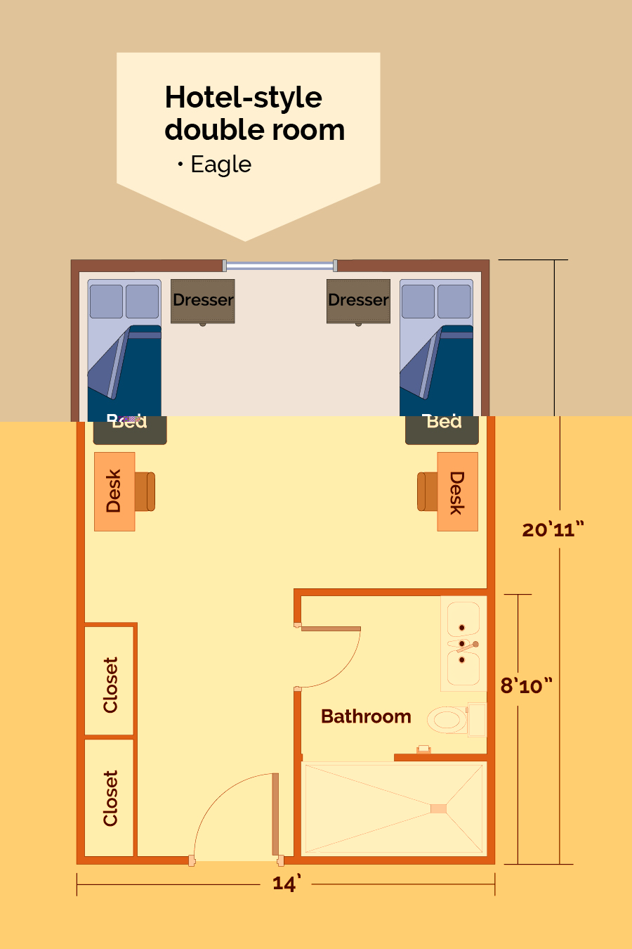 eagle room layout